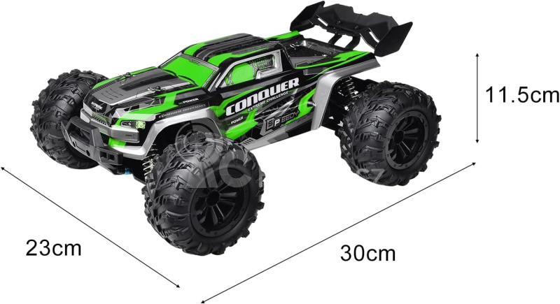 RC auto truggy Conquer, zelená