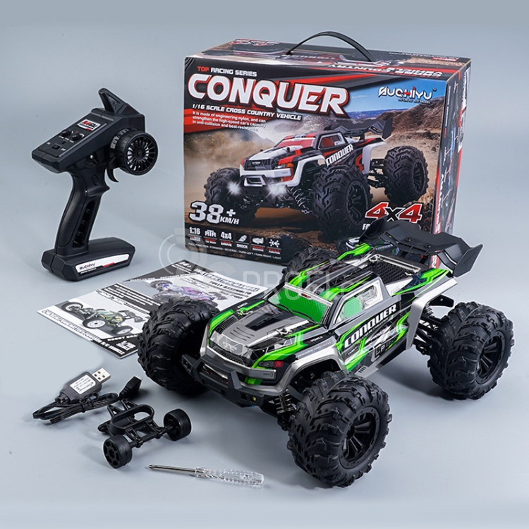 RC auto truggy Conquer, zelená