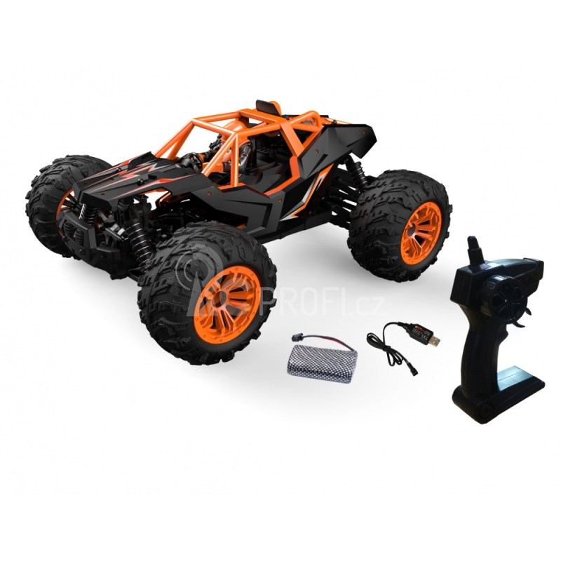 RC auto truggy Fun-Racer, oranžová