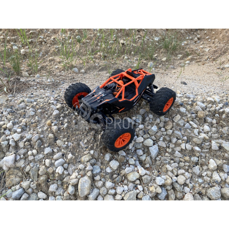 RC auto truggy Fun-Racer, oranžová