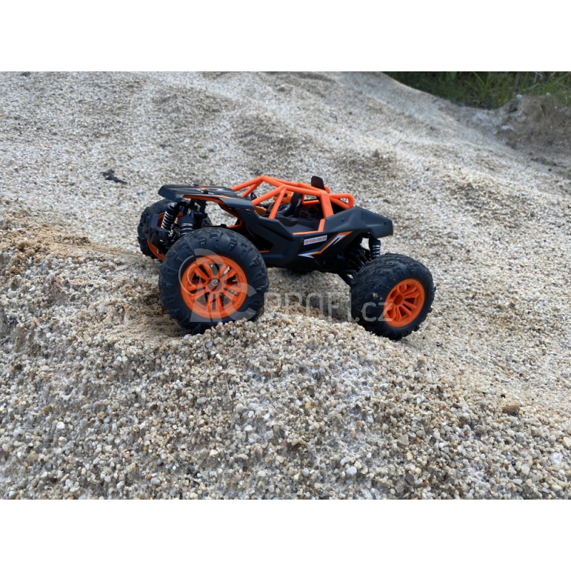 RC auto truggy Fun-Racer, oranžová