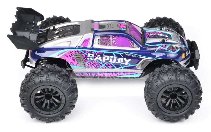 RC auto truggy Rapidly, fialová