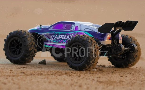 RC auto truggy Rapidly, modrá