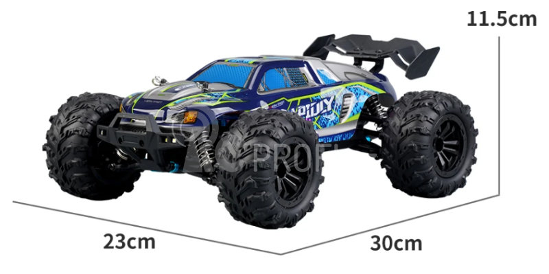 RC auto truggy Rapidly, modrá