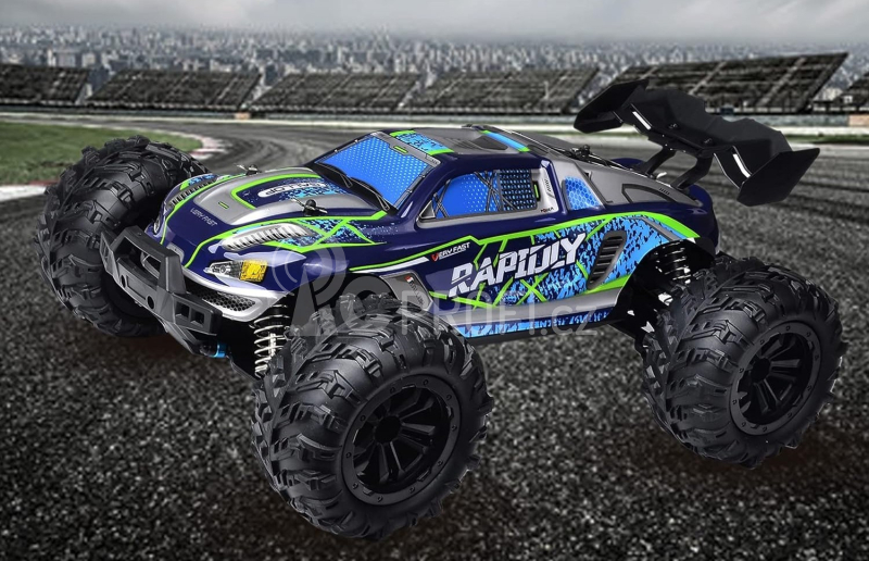 RC auto truggy Rapidly, modrá