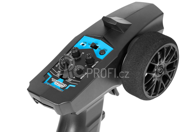 Turbo Racing 1/76 On-Road RC Car RTR (fluor. červená)