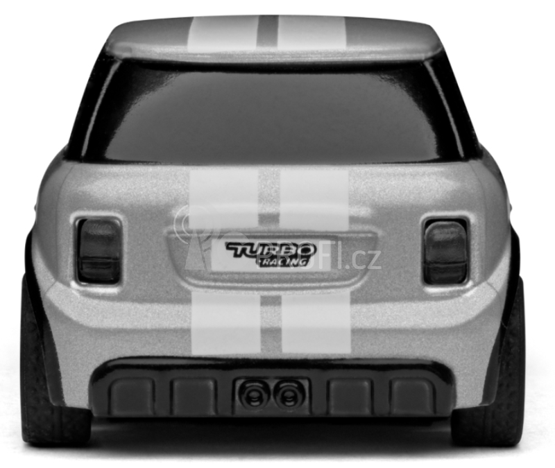 Turbo Racing 1/76 On-Road RC Car RTR (cementově šedá)