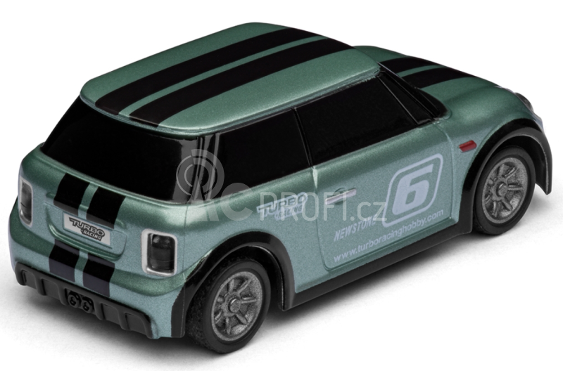 Turbo Racing 1/76 On-Road RC Car RTR (tmavě zelený)