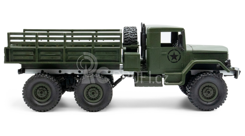 RC auto US Vojenský truck, zelená