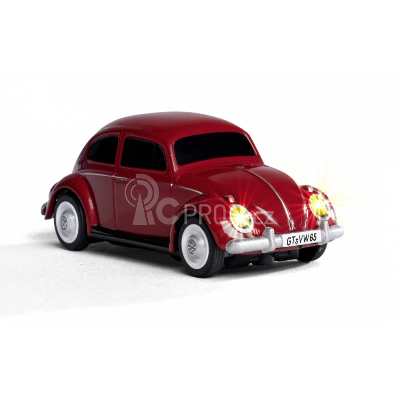 RC auto Volkswagen Beetle 1:87, červená