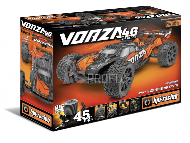 RC auto Vorza Nitro Truggy