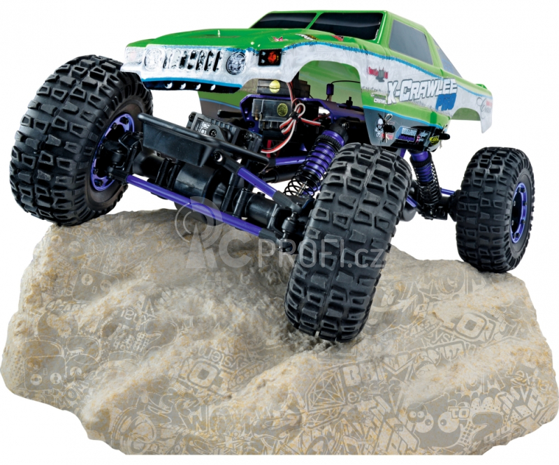 RC auto X-Crawlee PRO 1:10, zelená