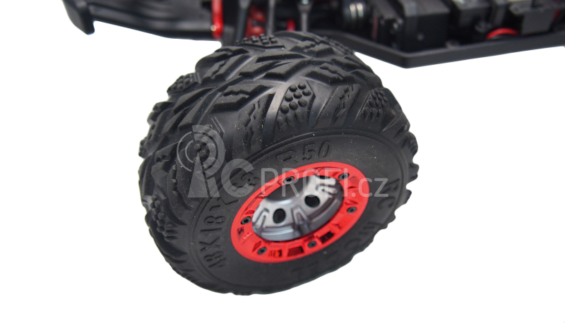 RC auto X-King monstertruck, modrá