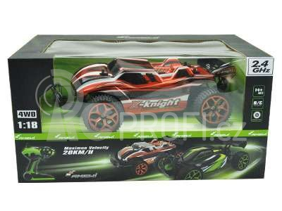 RC auto X-Knight Truggy Fierce, oranžová