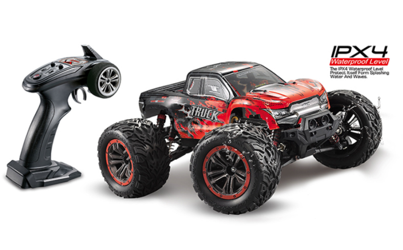 RC auto X9155 Speed truck, červená + náhradní baterie