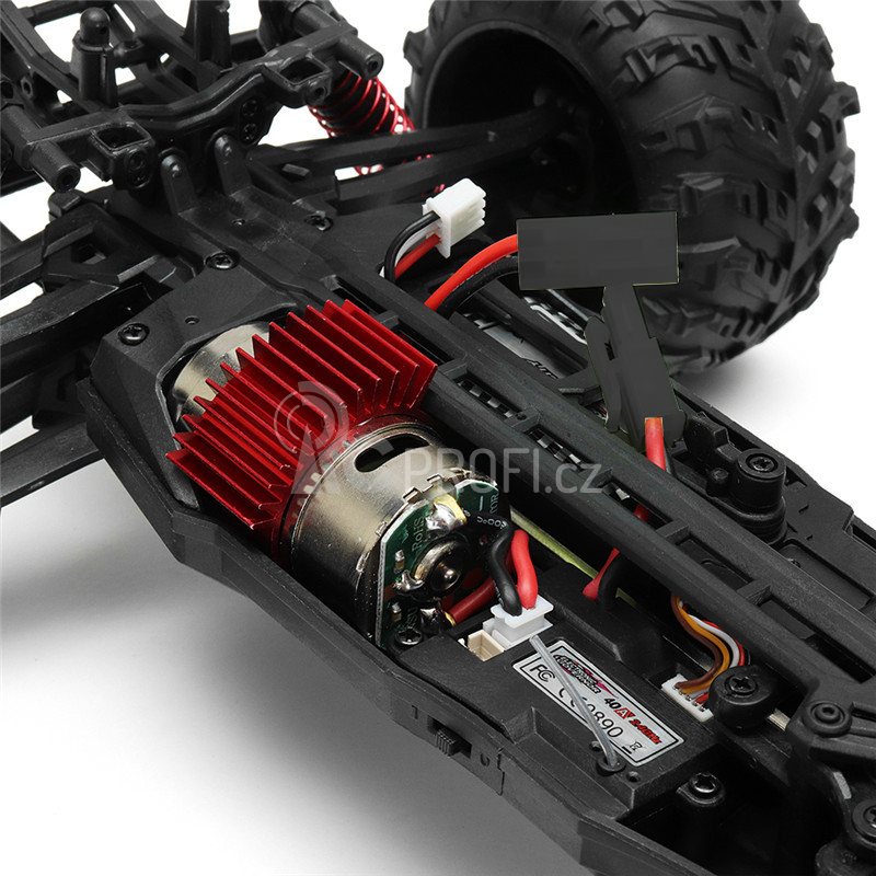 RC auto 9136X Racing truggy, zelená