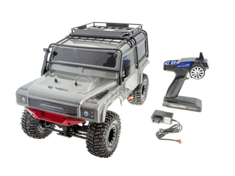 RC auto Yakubi Sakai Crawler, stříbrná