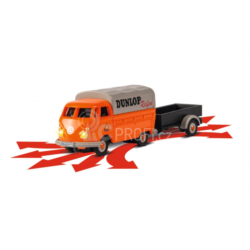 RC autobus Carson 1:87 VW T1 Dunlop s přívěsem