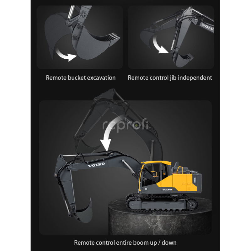 RC bagr Volvo EC160E 1:16