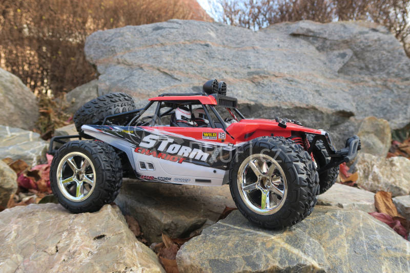 RC auto buggy Subotech, červená