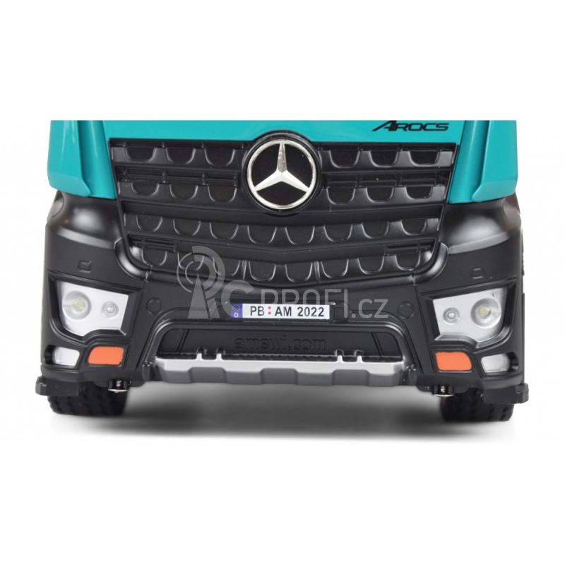 RC celokovový sklápěč Mercedes-Benz Pro Metal Petrol
