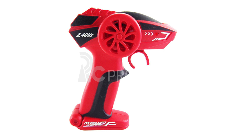 RC crawler CLIMBER s pásy i pneu, červená
