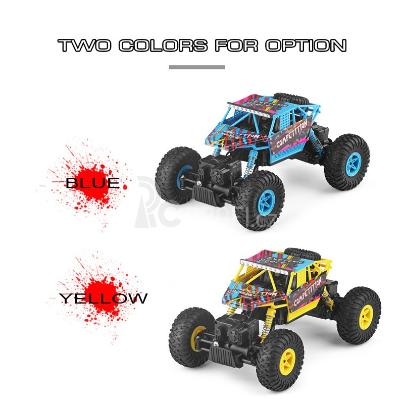 RC crawler Competition 1:18, modrá