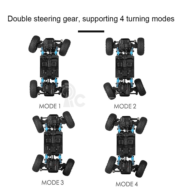 RC crawler Competition 1:18, modrá