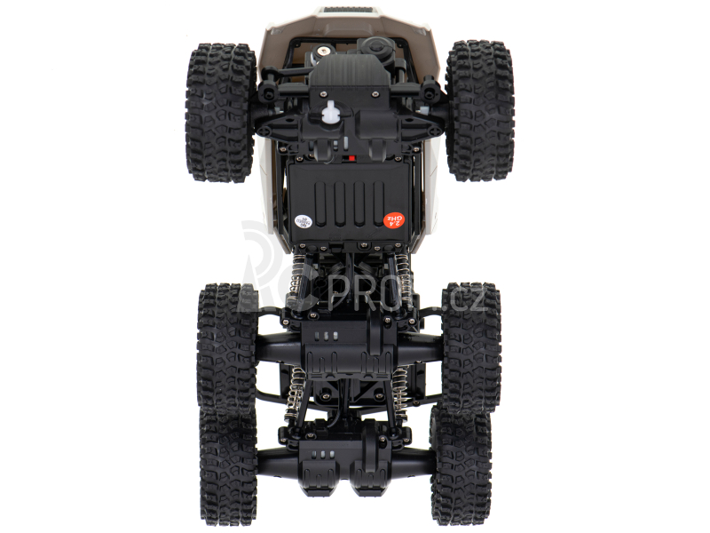 RC crawler Pick up 6x6, stříbrná