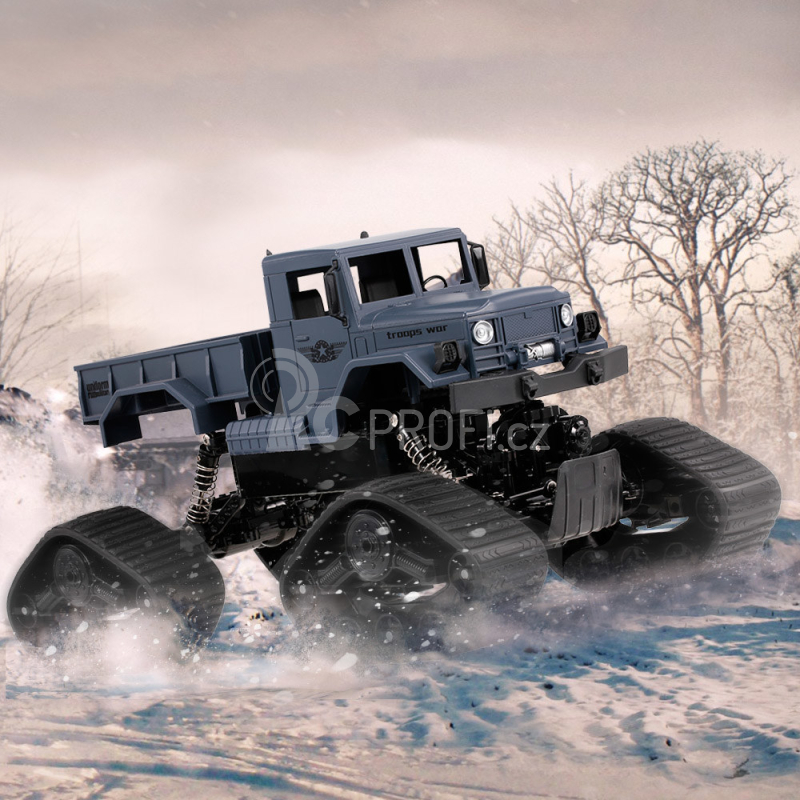 RC crawler Rock Rover s pásy, šedá