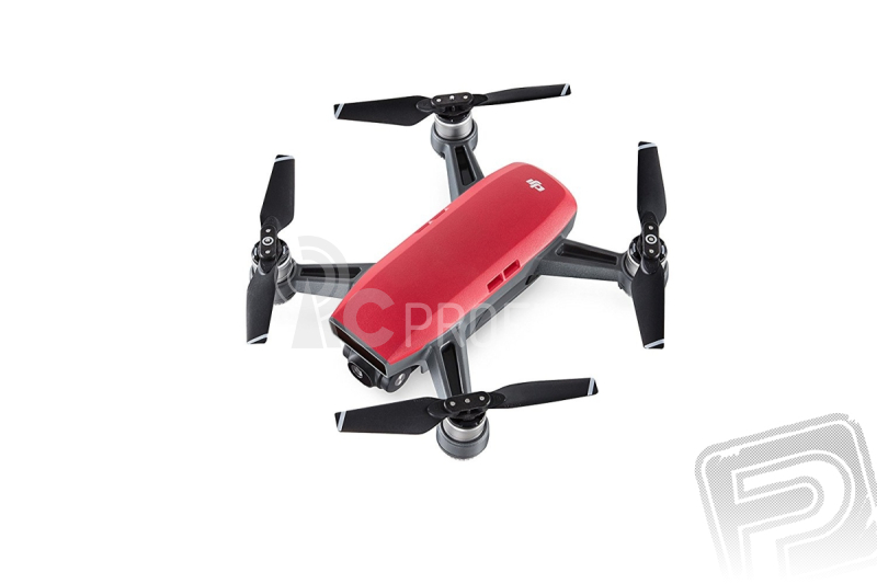 Dron DJI Spark (Lava Red version) + vysílač