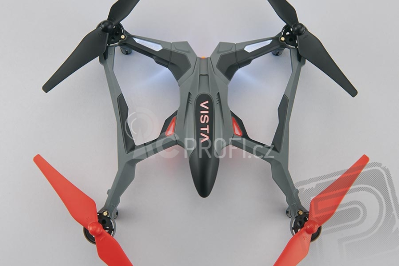 RC dron Dromida Vista UAV Quad, červená