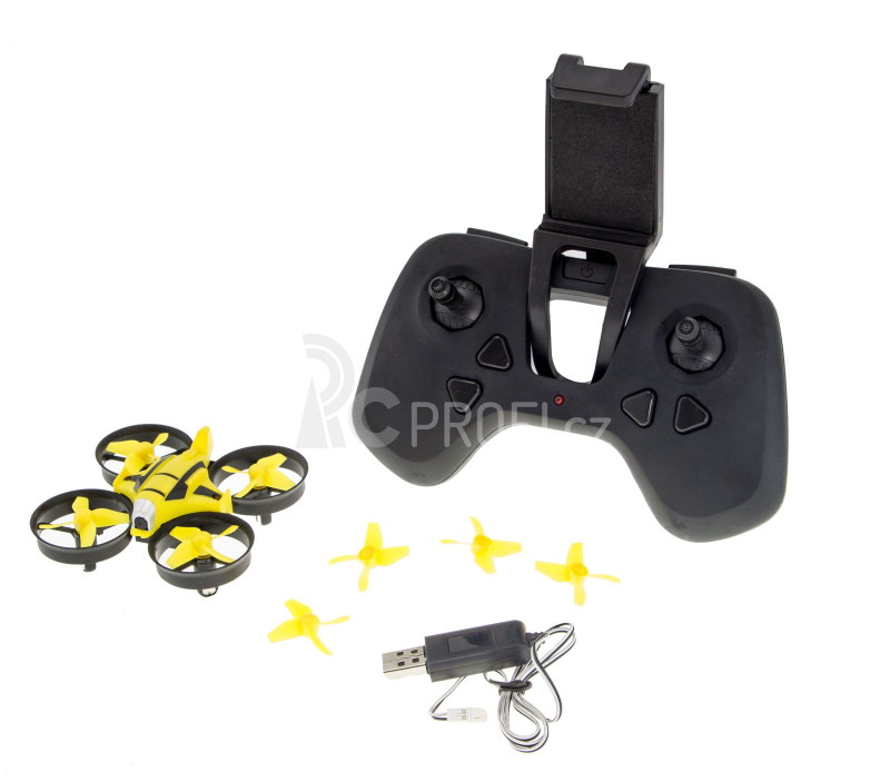 Dron HI-TEC NANO WiFi, žlutočerná