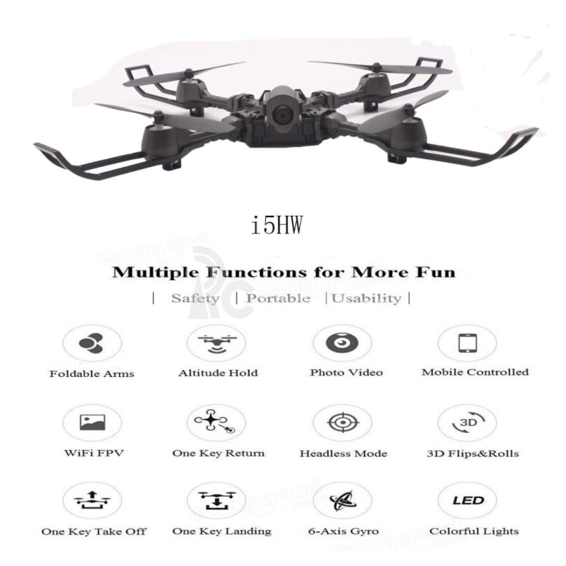 Dron iDrone i5HW