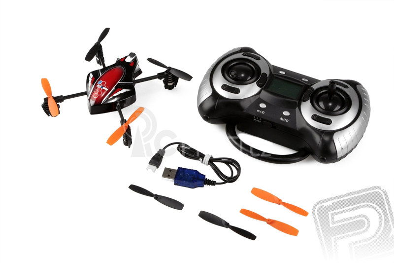 RC dron Micro Q4, stříbrná