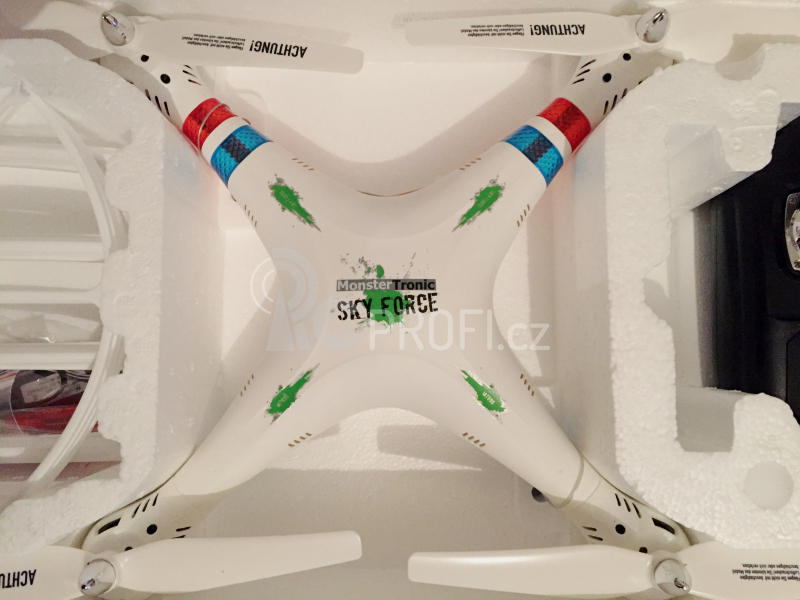 Dron MT995, bílá