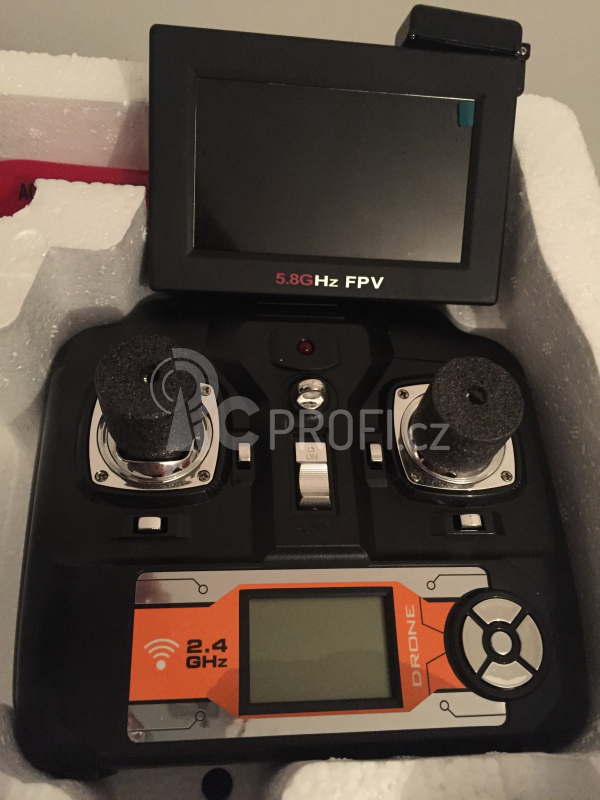 Dron MT995FPV 5,8 GHz, černá