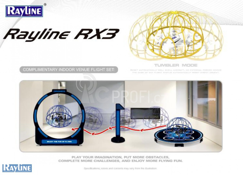 RC dron Rayline RX3