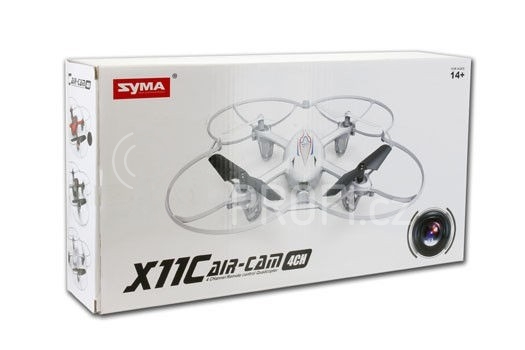Dron Syma X11C s HD kamerou, černá