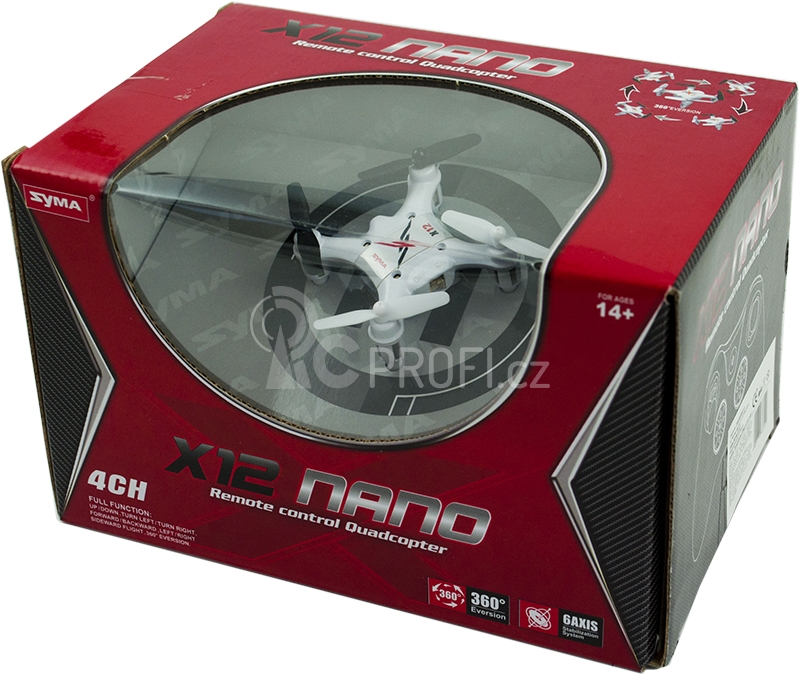 RC dron Syma X12 nano