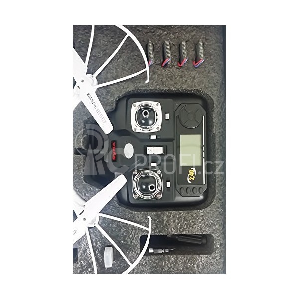 RC dron Syma X5C v ALU kufru