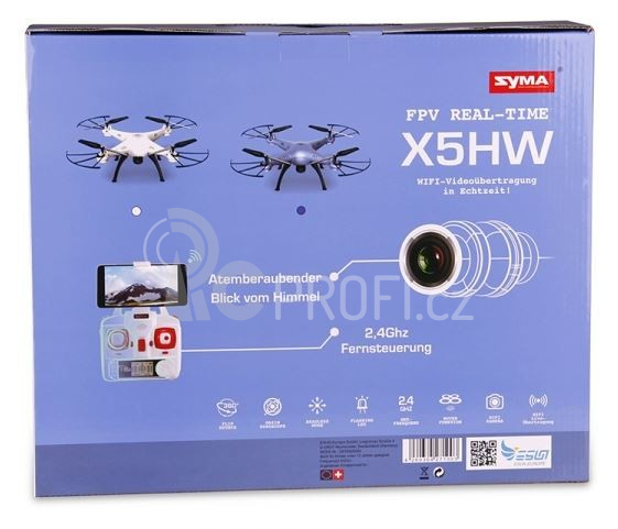 Dron Syma X5HW - DEUTSCH