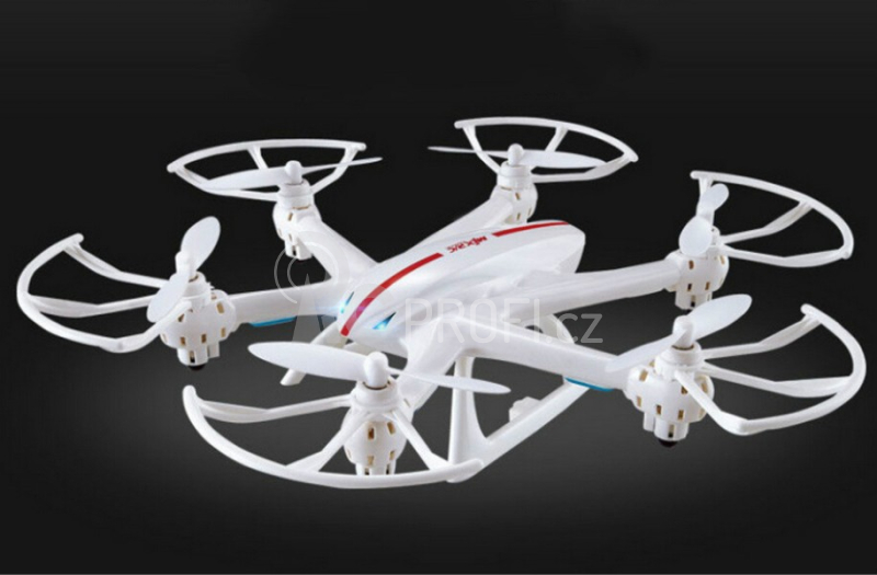 RC dron X800 3G ovládání + HD kamera C4016, bílá