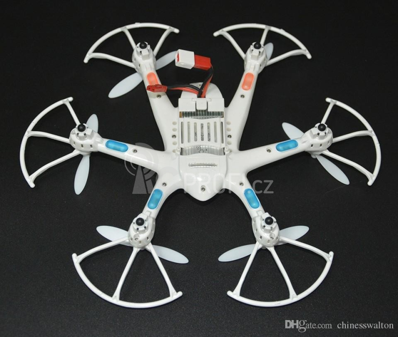 RC dron X800 3G ovládání, bílá