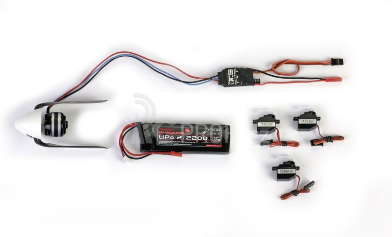 RC-Elektromodell PEP balsa stavebnice + Pohonná sada PEP - Limitovaná serie
