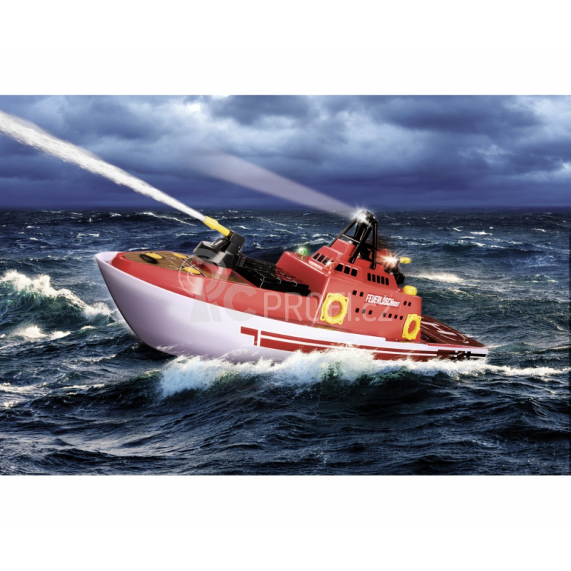 RC hasičský člun