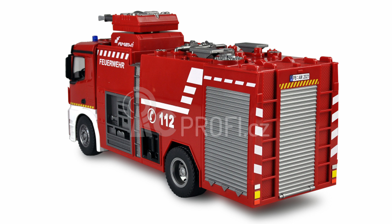 RC hasičský vůz Mercedes-Benz Arocs, 1:14
