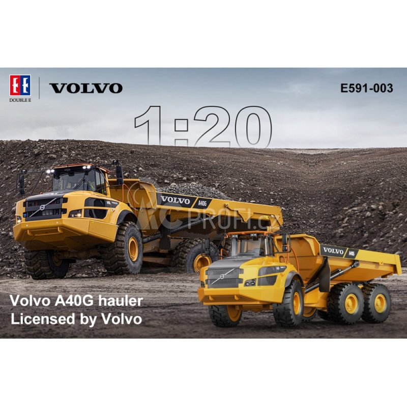 RC kloubový dumper Volvo A40G 1:20
