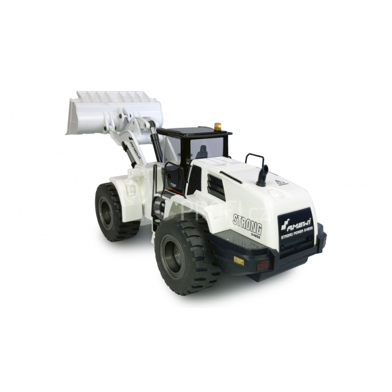 RC kolový nakladač G485E AE V2.0, bílá