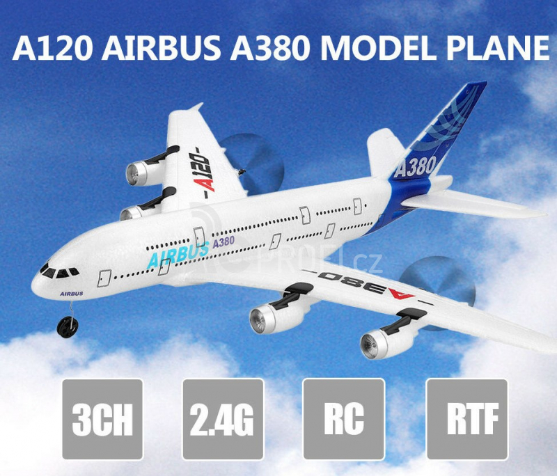RC letadlo Airbus A380